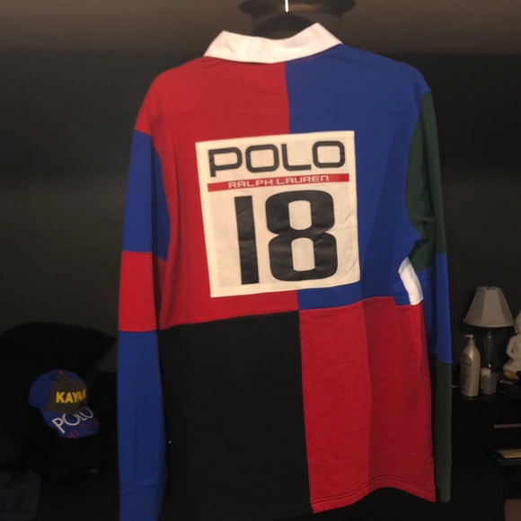 Men’s Ralph Lauren long sleeve polo shirt - Picture 2 of 3